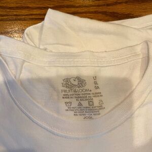 Fruit on the loom Large Tall undershirt